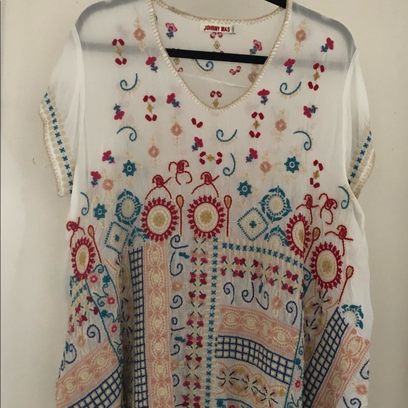 Johnny Was Tops - Johnny Was Top - Madhuri Tunic - Large